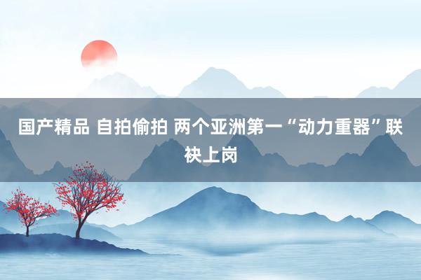 国产精品 自拍偷拍 两个亚洲第一“动力重器”联袂上岗