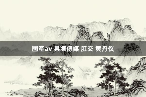 國產av 果凍傳媒 肛交 黄丹仪