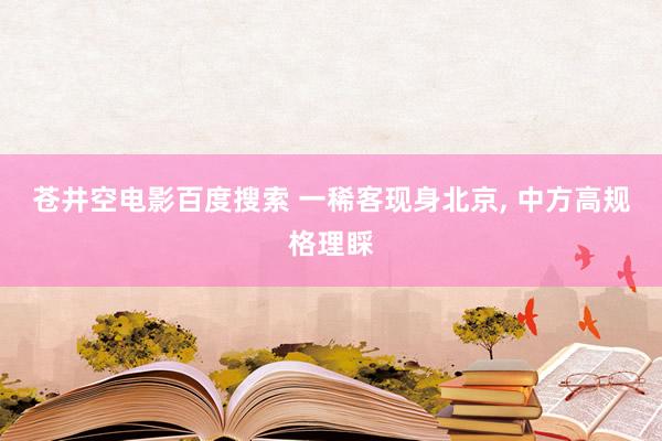 苍井空电影百度搜索 一稀客现身北京, 中方高规格理睬